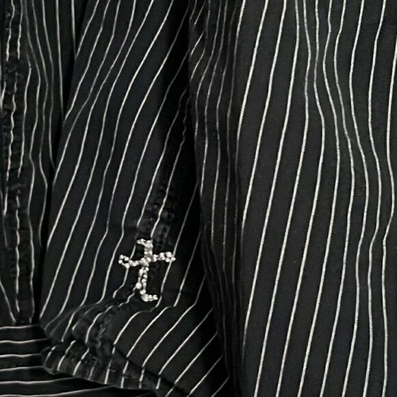 Express - Button Up - Striped Shirt - L - Picture 7 of 7